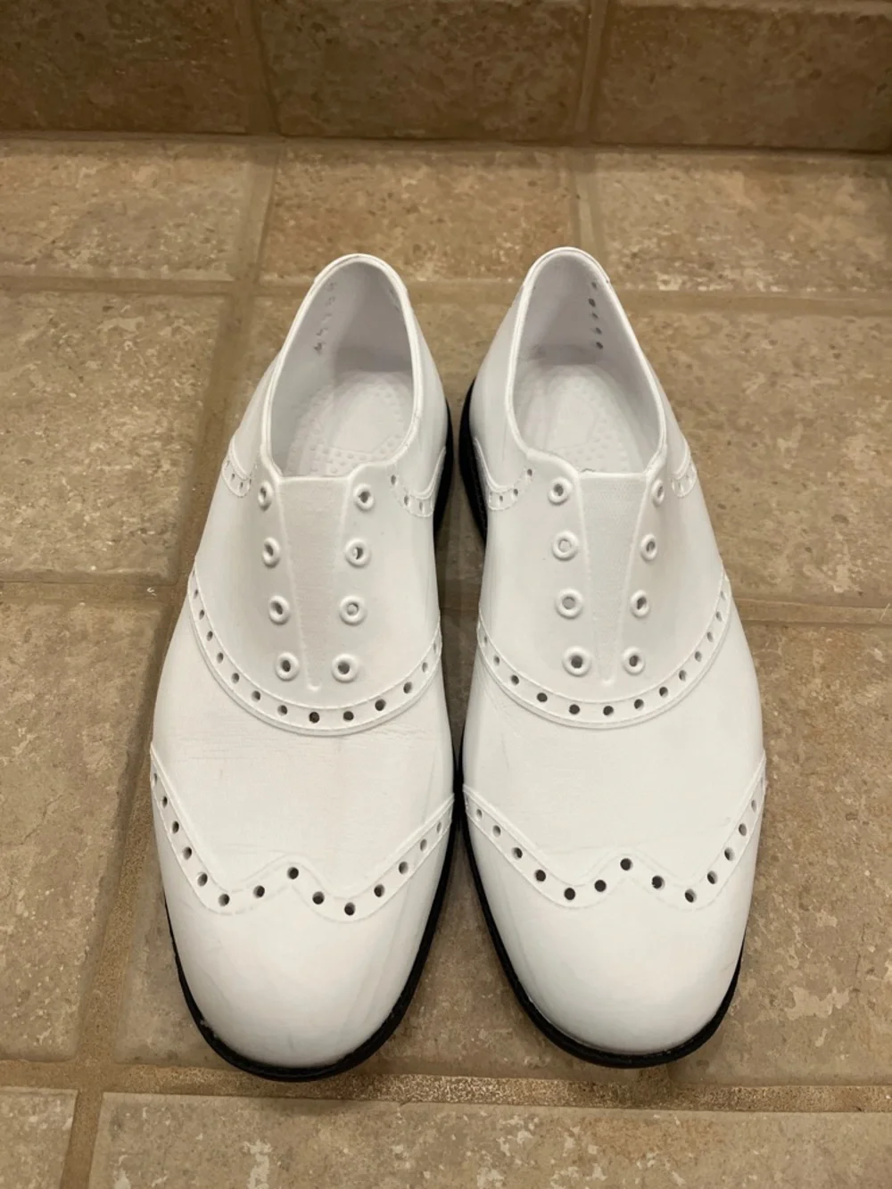 Biion White Unisex Golf Shoes 7/9 - Picture 2 of 7